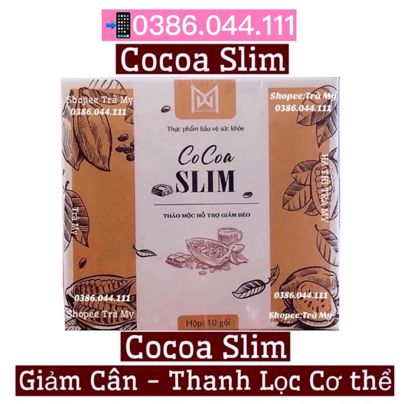 [Mã 44FMCGSALE giảm 8% đơn 500K] [CAM KẾT HÀNG CHÍNH HÃNG] Thực Phẩm Chức Năng Cocoa Slim MẪU MỚI Cực Mạnh