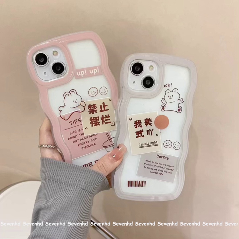 Ốp Điện Thoại Mềm Họa Tiết Thỏ Hoạt Hình Cho iPhone 13 12 11 Pro Max Xs Max Xr X 7 8 6 6s Plus