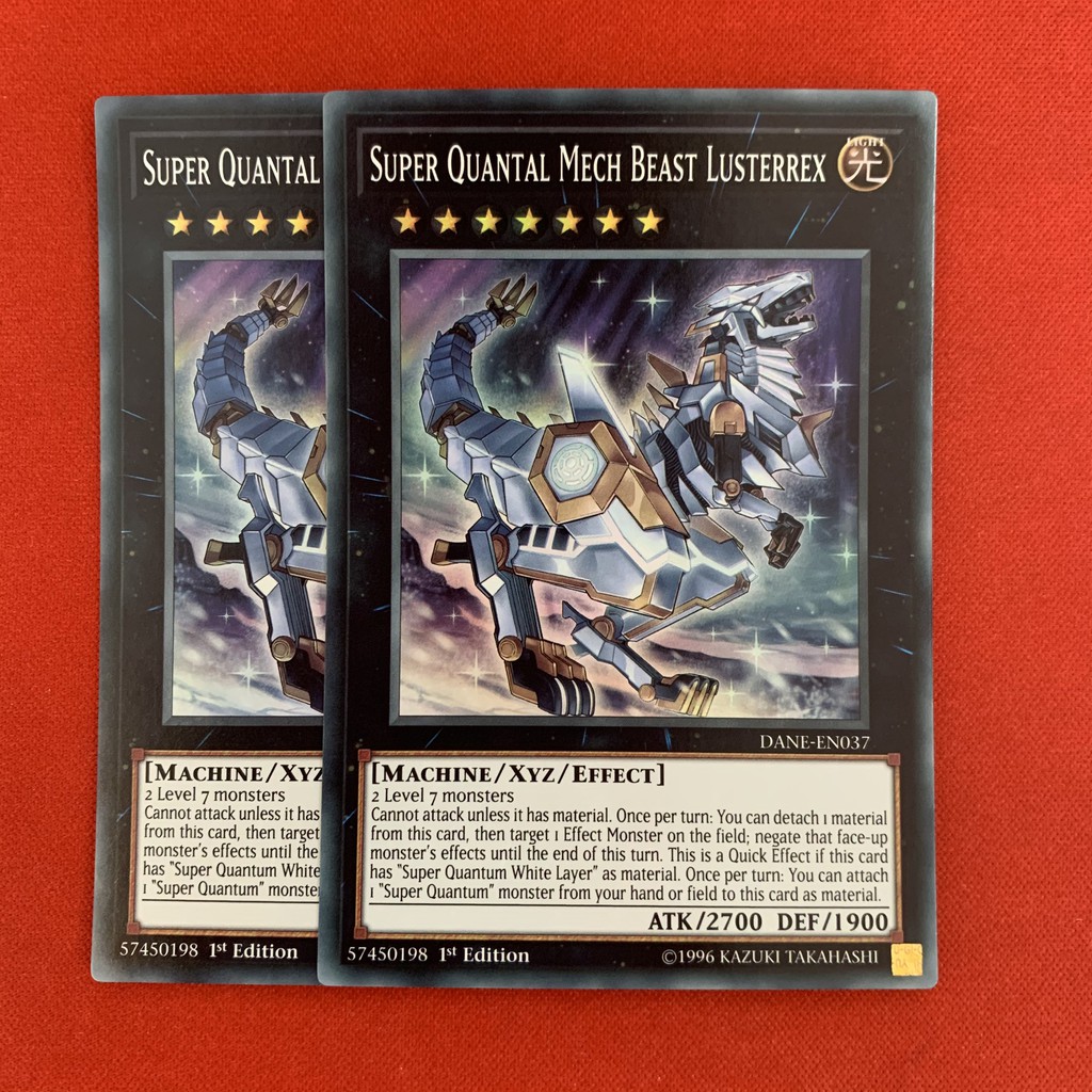 [EN-JP][Thẻ Bài Yugioh Chính Hãng] Super Quantal Mech Beast Lusterrex