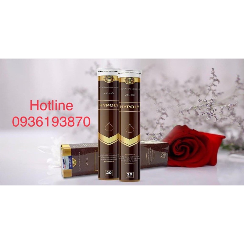 [Mã 66FMCGSALE hoàn 8% xu đơn 500K] VIÊN SỦI HYPOLY 👍 [CHÍNH HÃNG] ❤️ HYPOLY HỖ TRỢ ĐƯỜNG HUYẾT | BigBuy360 - bigbuy360.vn