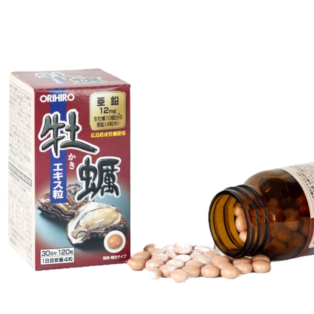 Tinh chất hàu tươi ORIHIRO tăng cường sinh lý - hộp 120 viên