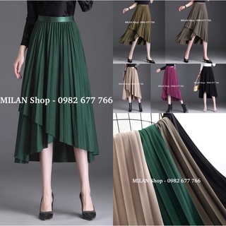 Chân váy xếp ly kiểu mới hottrend chất đẹp