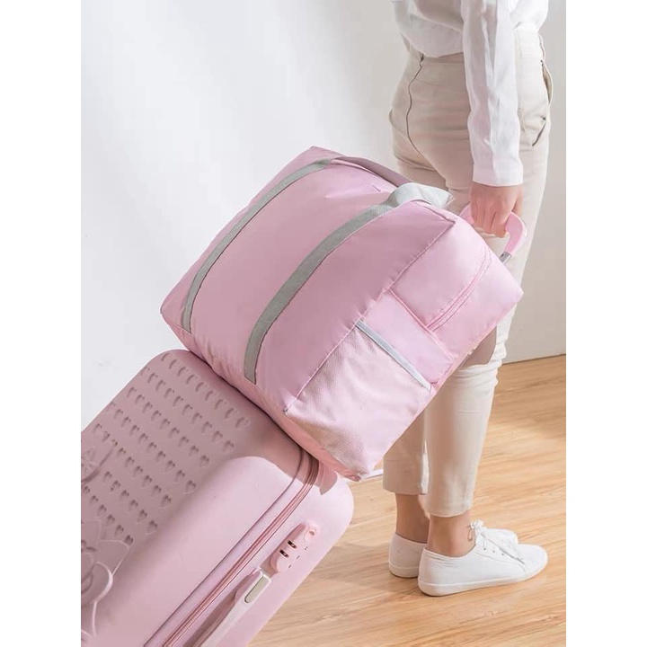 TÚI DU LỊCH VẢI GẤP GỌN SIÊU CHẮC CHẮN, GỌN ĐẸP