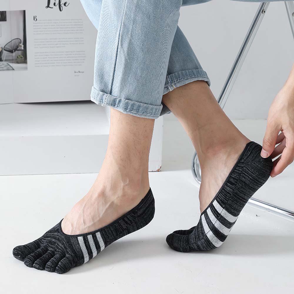 MIQUEL Vớ Thể Thao Chống Trượt Họa Tiết Sọc Thời Trang Mùa Hè Dành Cho Nam