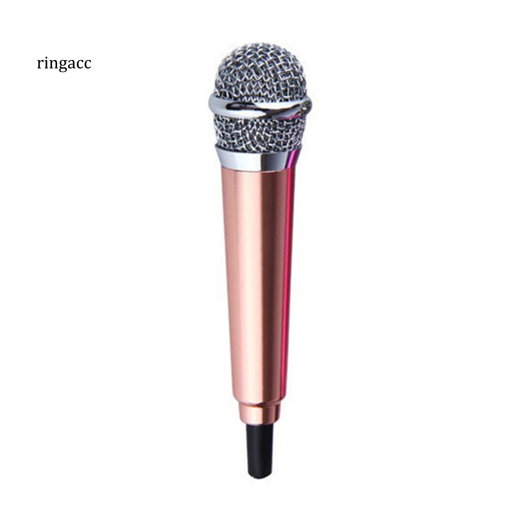 Micro Mini Có Dây Giắc Cắm 3.5mm Dùng Để Hát Karaoke Cho Điện Thoại / Laptop
