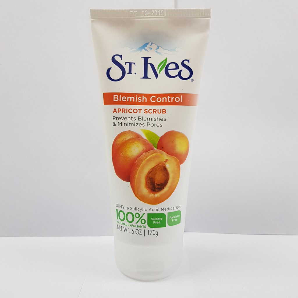  Sữa Rửa Mặt Tẩy Tế Bào Chết Sạch Mụn ST.IVES 170g | BigBuy360 - bigbuy360.vn