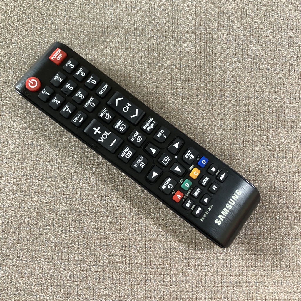 Điều khiển tivi samsung chính hãng - remote ti vi samsung hàng Việt Nam chính hãng chất lượng cao - tặng kèm pin