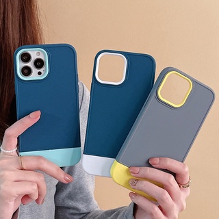 Ốp Điện Thoại Silicon Mềm Chống Sốc Màu Kẹo Sang Trọng Cho iPhone X XR XS Max 11 12 13 Pro Max 12Pro 7 8 Plus 7Plus 8Plus