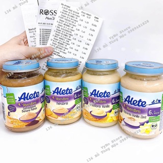 (Date 4/2021) Hũ dinh dưỡng Alete nội địa Đức cho bé từ 6m 190gr