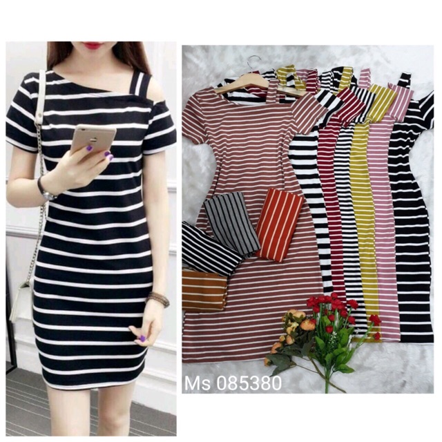 ĐẦM BODY LỆCH VAI SIÊU XINH
