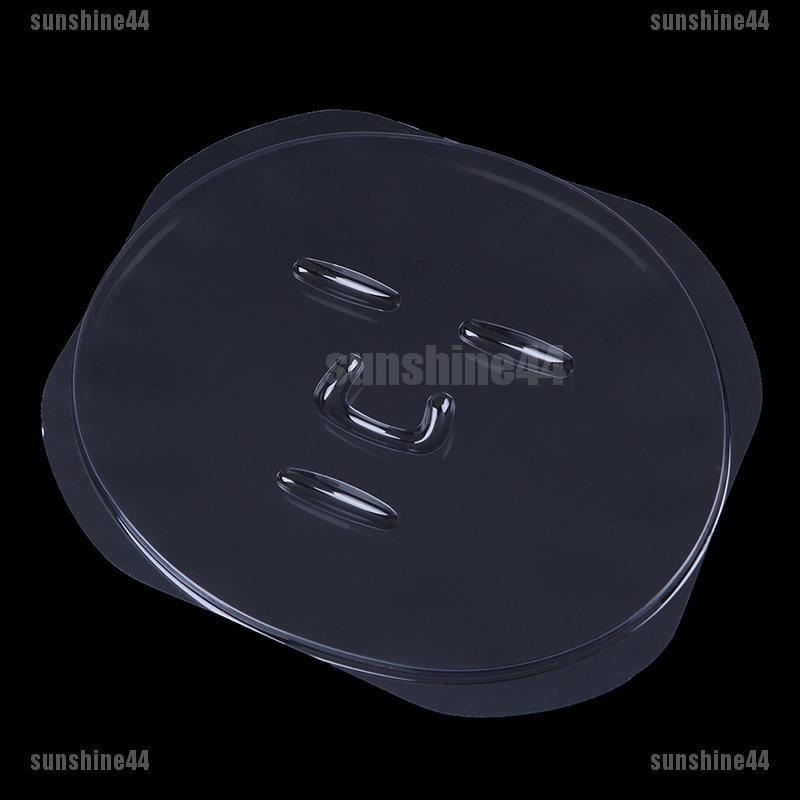 1 Tấm Khuôn Mặt Nạ Bằng pvc Trong Suốt DIY Tiện Dụng