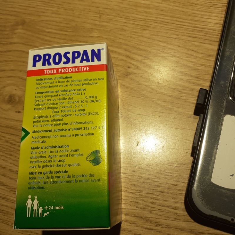 Siro - ho pro span Pháp 100ml