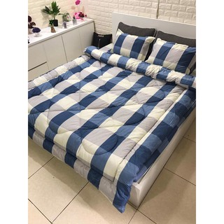 Thanh lý Chăn phao siêu nhẹ cam kết cực ấm 1m8*2m