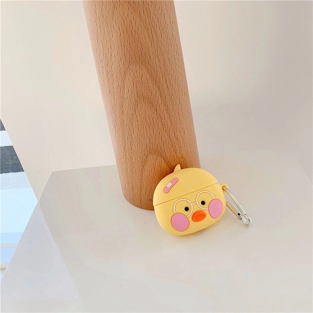 Vỏ Bảo Vệ Hộp Sạc Tai Nghe TPU Hình Vịt Acid Mới 2021 Cho compatible AirPods3 compatible AirPods3 compatible AirPods3gen compatible AirPods Pro compatible AirPods2 Gen