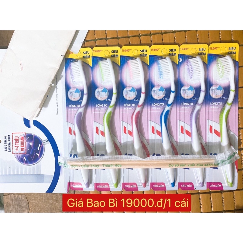SỈ 10 BÀN CHẢI P/S HÀNG CÔNG TY.ĐẦU LÔNG SIÊU MỀM MẠI