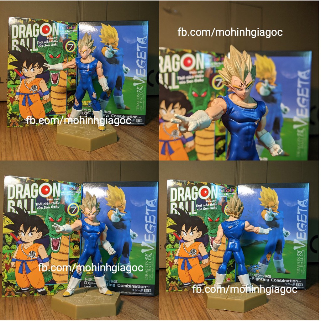 (Sẵn VN) Mô Hình Super Saiyan Son Goku Và Vegeta Cao 15cm - Mô hình Dragon Ball