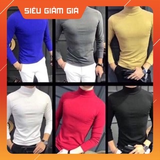 HOT Áo giữ nhiệt nam lót nỉ cổ 3 phân hàng loại 1