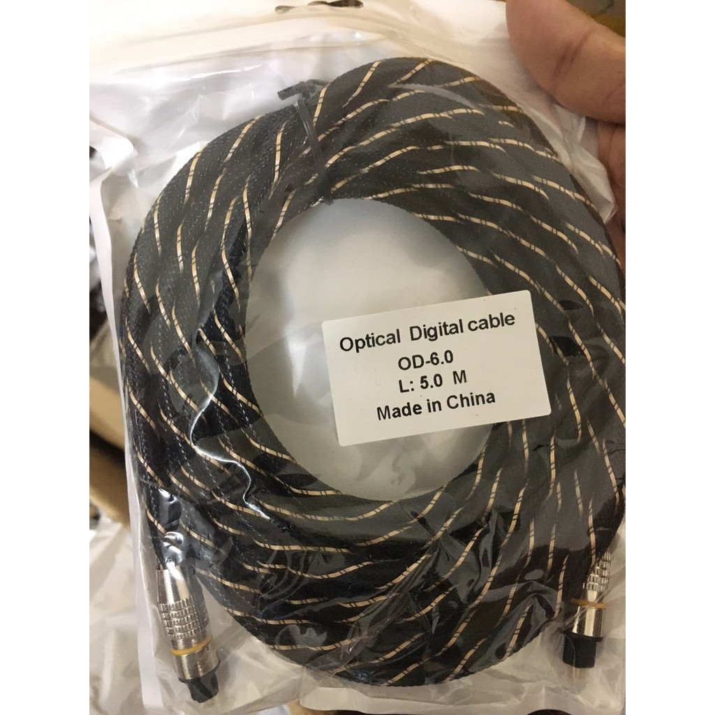 Dây audio quang optical dài 2m, 3m, 5m