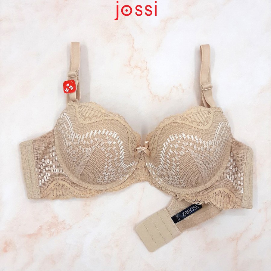 Áo lót Zanose 1071 ren mút dày cúp xéo, mút lỗ, 3 móc | BigBuy360 - bigbuy360.vn