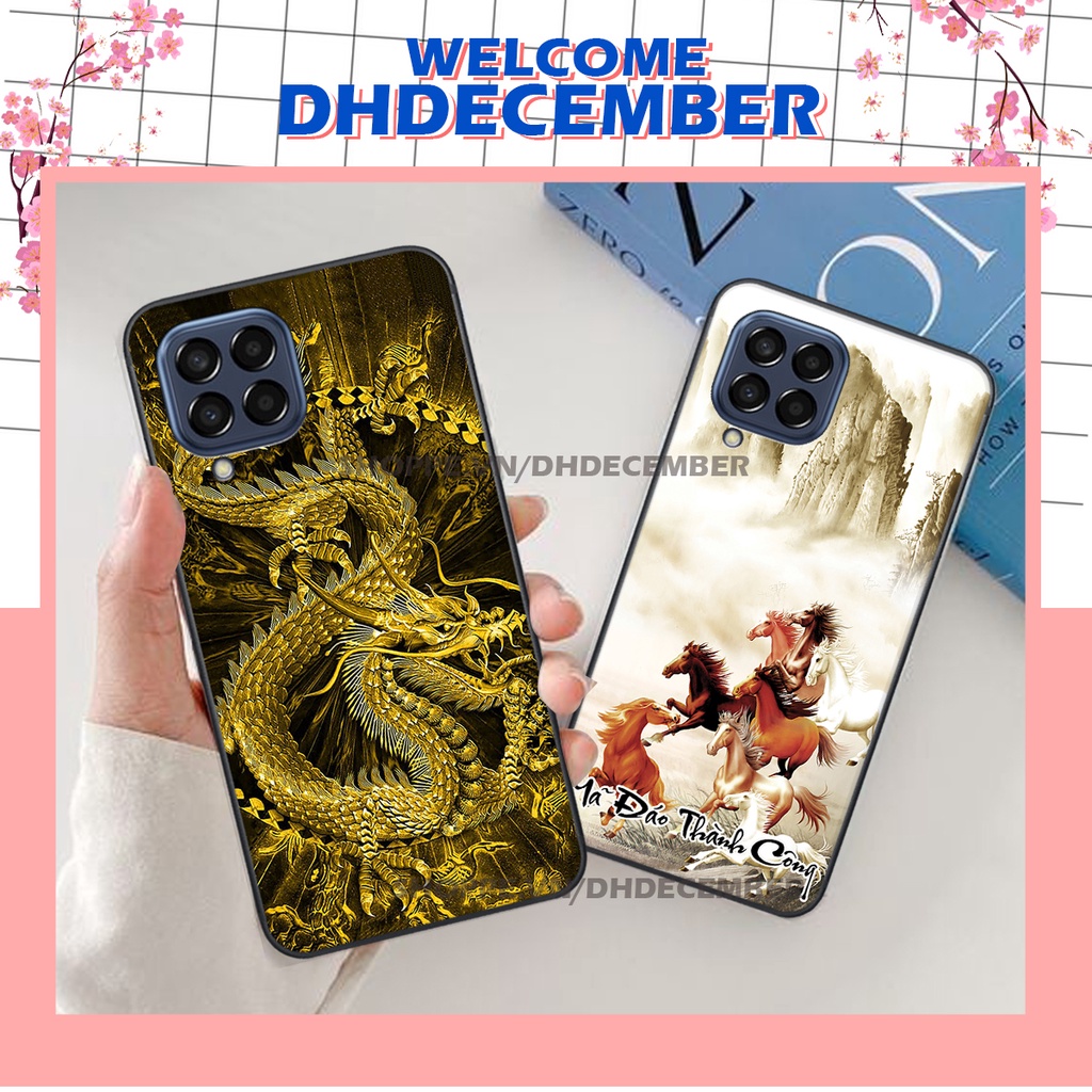Ốp lưng Samsung Galaxy M33 5G - M53 - M62-M63 in hình thư pháp tâm an vạn sự an ,mã đáo thành công SIÊU CHẤT- GIÁ RẺ