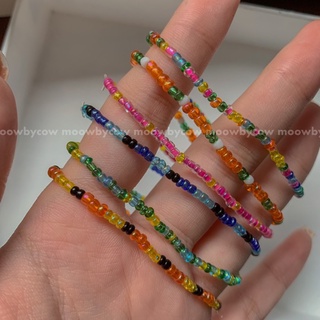 [ SIÊU RẺ ] vòng hạt cườm đủ màu