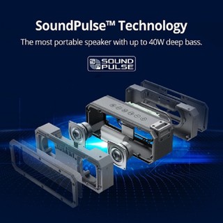 Loa Bluetooth Tronsmart Element Force+ SoundPulse™ - Chống nước IPX7