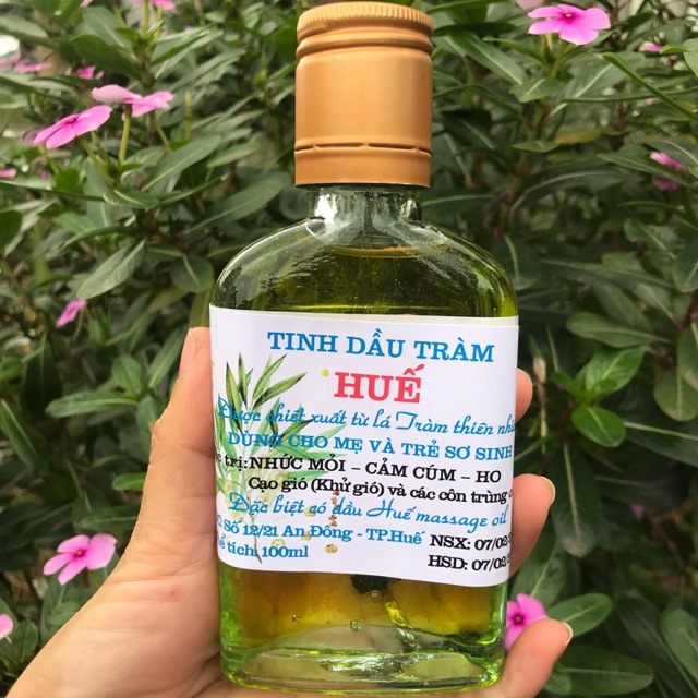 Dầu tràm Huế chai 100ml