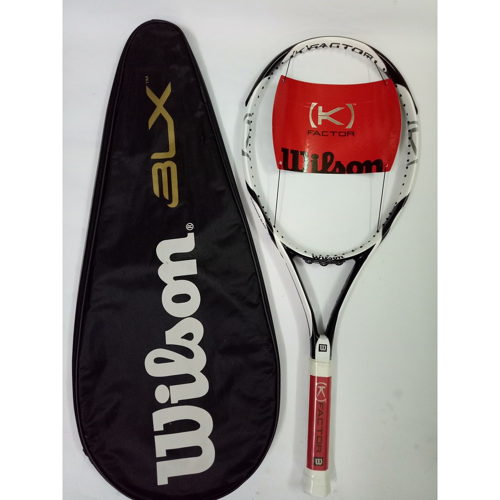 Vợt tennis Wilson 284g tặng căng cước quấn cán và bao vợt - ảnh thật sản phẩm