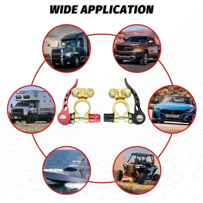 Khối Kẹp Kết Nối Pin Xe Hơi Tháo Lắp Nhanh Tiện Dụng