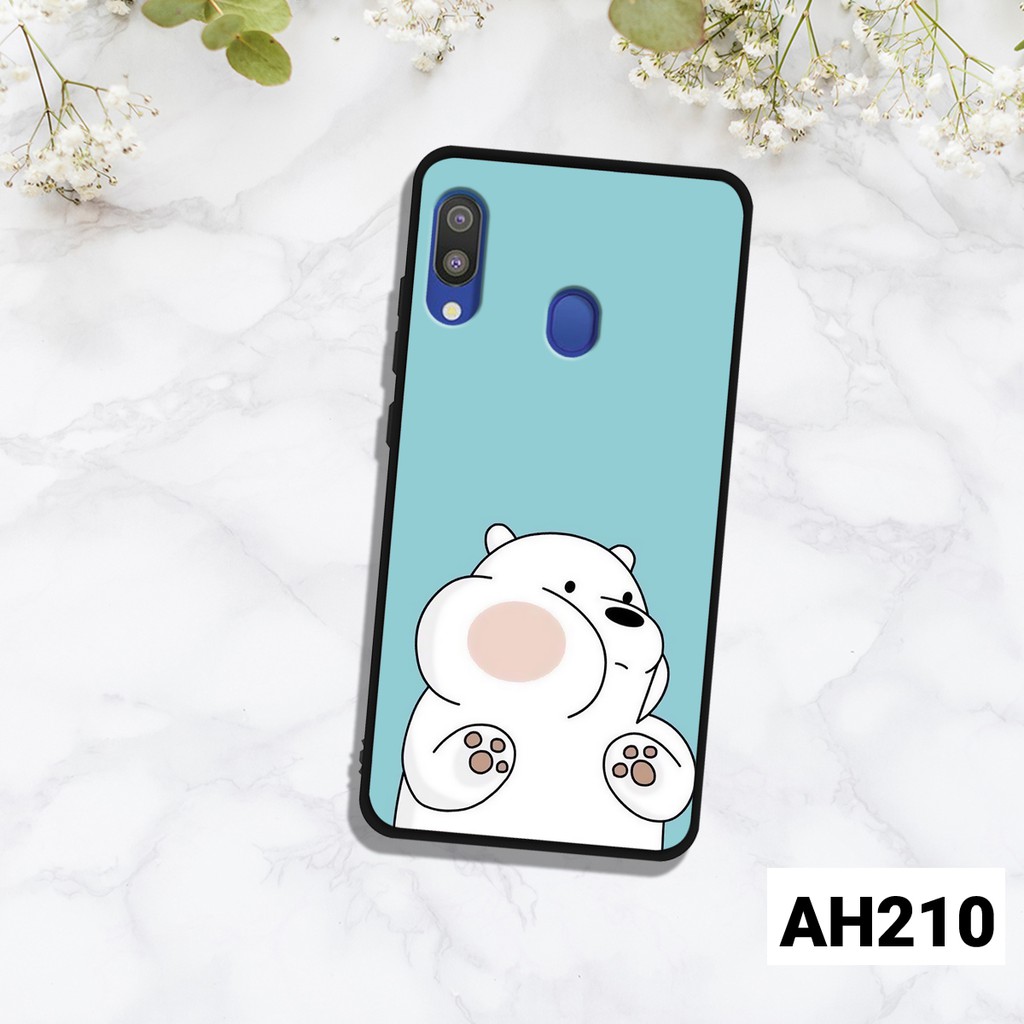 Ốp lưng Samsung Galaxy A10 - A20 - A30 in hình gấu We Bare Bears