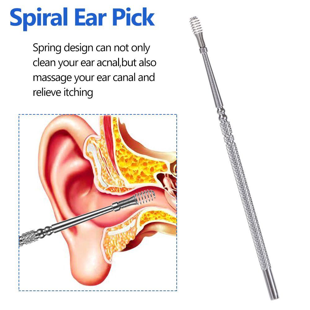 Dụng Cụ Lấy Ráy Tai SOFTNESS|Dụng Cụ Làm Sạch Bằng Thép Không Gỉ