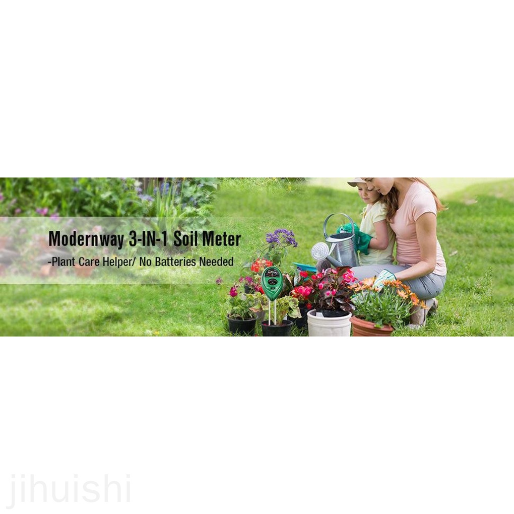 Thiết Bị Đo Độ Ẩm / Độ Ph Của Đất 3 Trong 1 Đa Năng