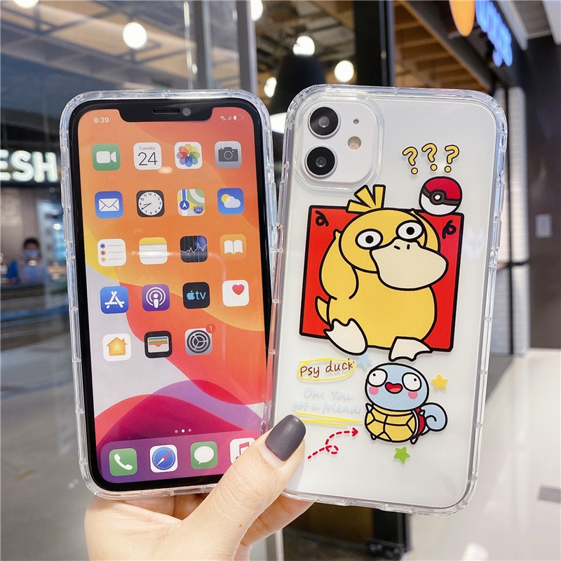 Ốp lưng Samsung A01/A10/A21S/A51/A71/...dẻo trong in hình Pokemon