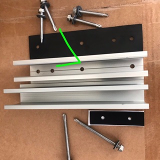 Mini rail ( có đế cao su và ốc vít)