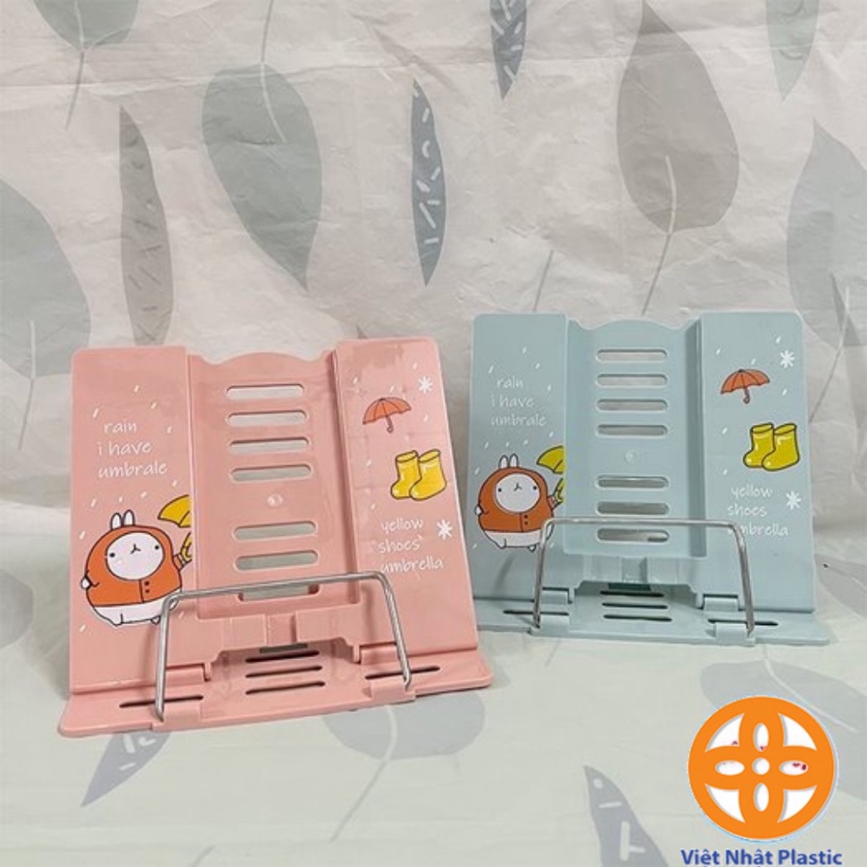 giá đỡ điện thoại đa năng hokori, giá đểđiện thoại, đỡ sách nhựa Việt Nhật 5693