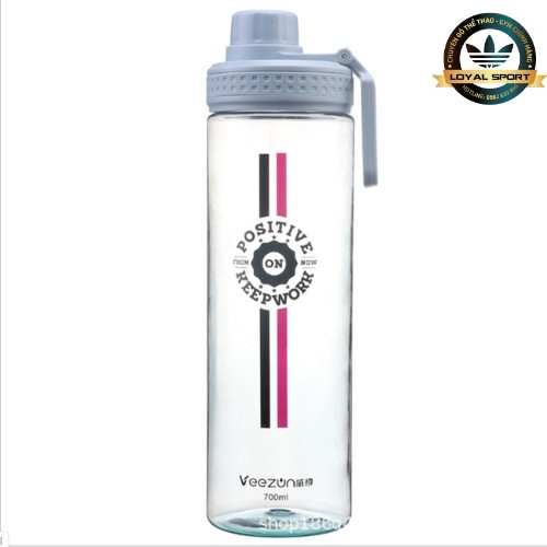 Bịnh Đựng Nước 700ml Thể Thao Phù Hợp Tập Gym Du Lịch Hoạt Động Ngoài Trời Nhựa Cứng Siêu Đẹp ❤️FREESHIP❤️