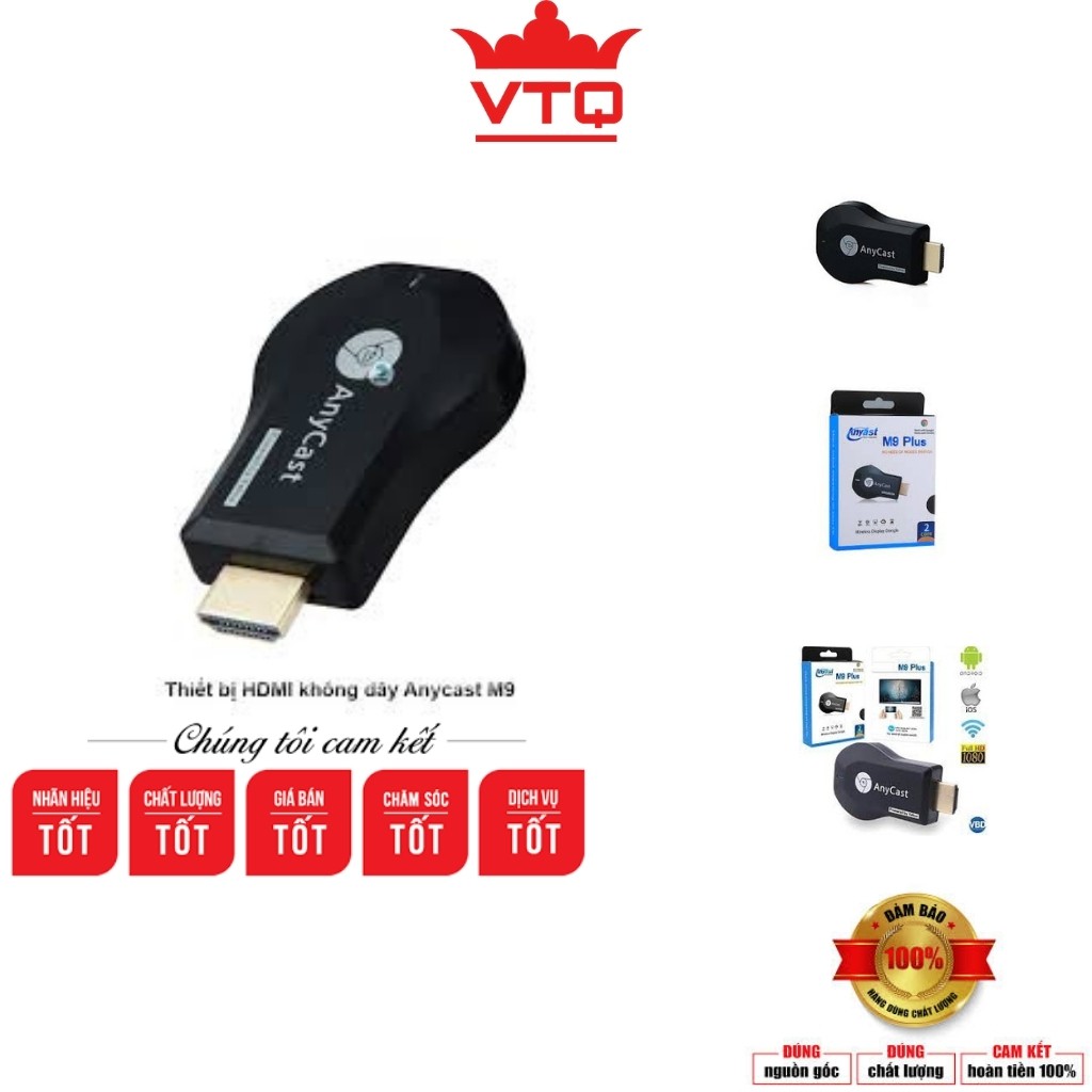 Thiết Bị HDMI Không Dây M9 Plus hàng chính hãng