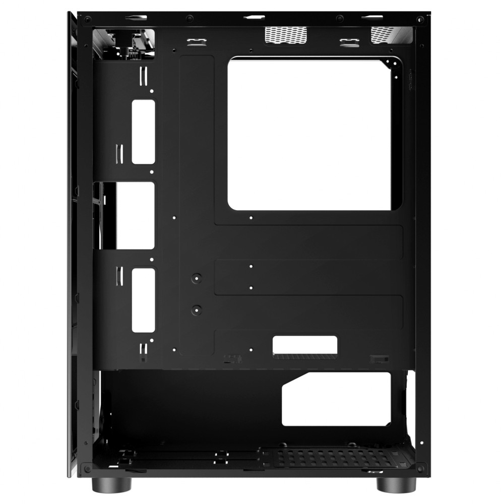 VỎ THÙNG MÁY TÍNH CASE XIGMATEK  HERO 3 FAN 2 MẶT KÍNH CƯỜNG LỰC ATX KÈM 3 FAN X9