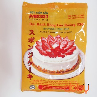 BỘT BÁNH BÔNG LAN NƯỚNG 320 HIỆU MIKKO GÓI 200G