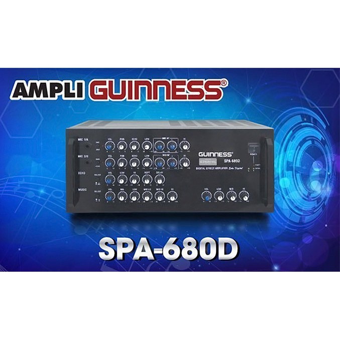 Amply Âm ly Guinness SPA-680D