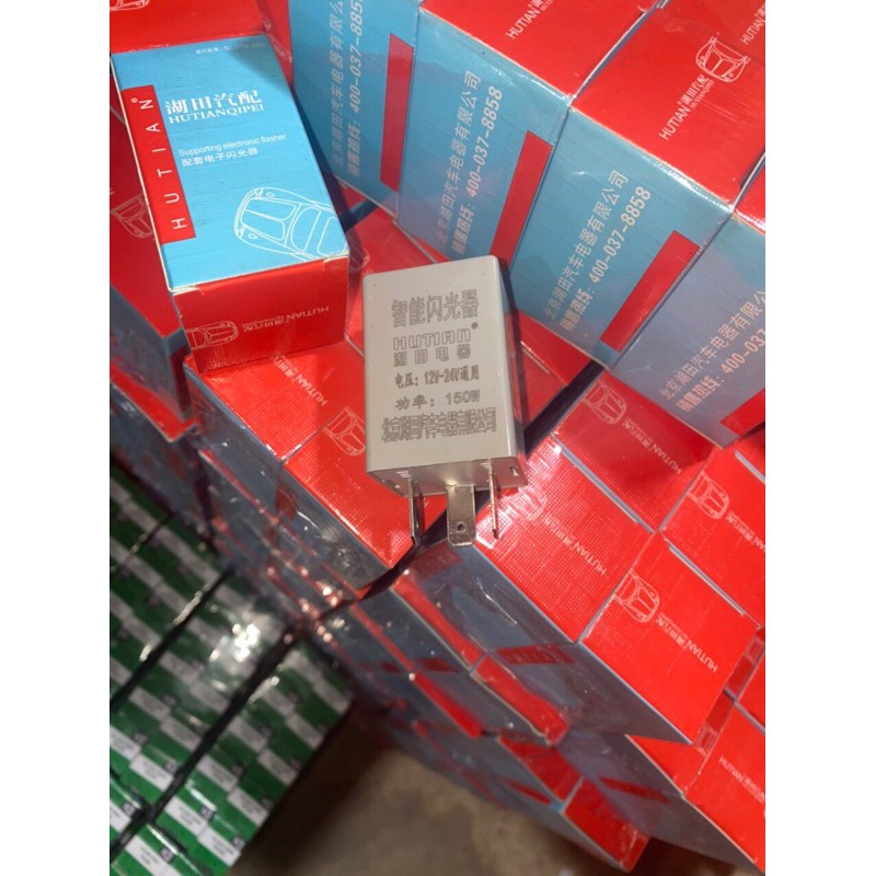 Sản phẩm gia đình làm: Combo 100 rơ le nháy dùng chung cả 12v 24v