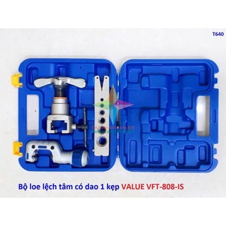 Bộ loe ống đồng lệch tâm có dao 1 kẹp VALUE VFT-808-IS