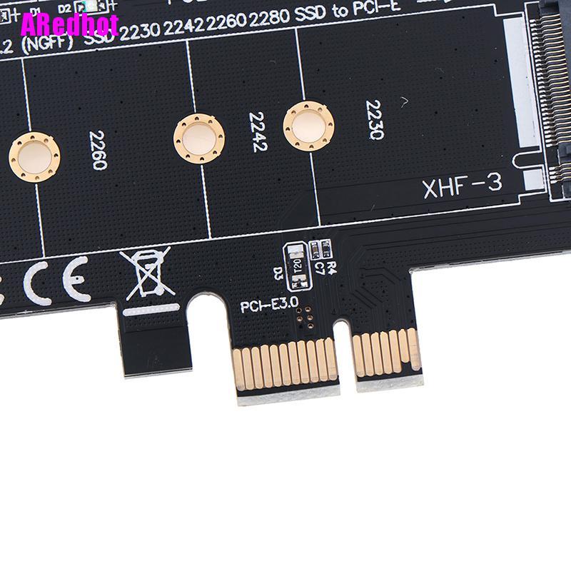 Thẻ Chuyển Đổi Pcie Sang M2 Pci Express 3.0 X1 Nvme Ssd Hỗ Trợ 2230 2242 2260