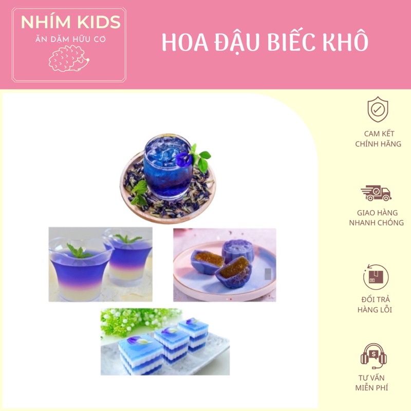 50 gram hoa đậu biếc khô