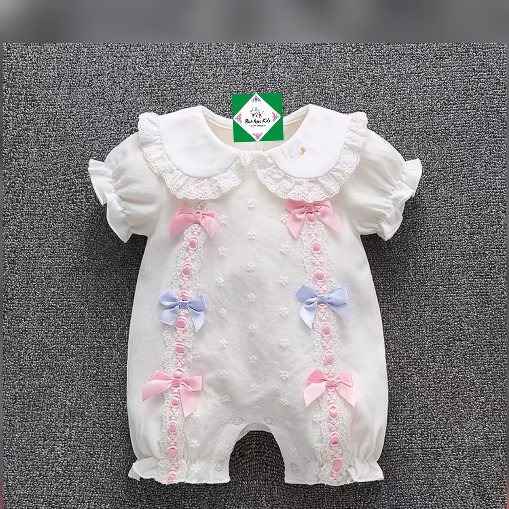 [TẶNG QUÀ }BODY BÉ GÁI HÀNG THIẾT KẾ CỘC TAY MẶC HÈ ĐỈNH CỦA CHOP SIZE 5/14KG