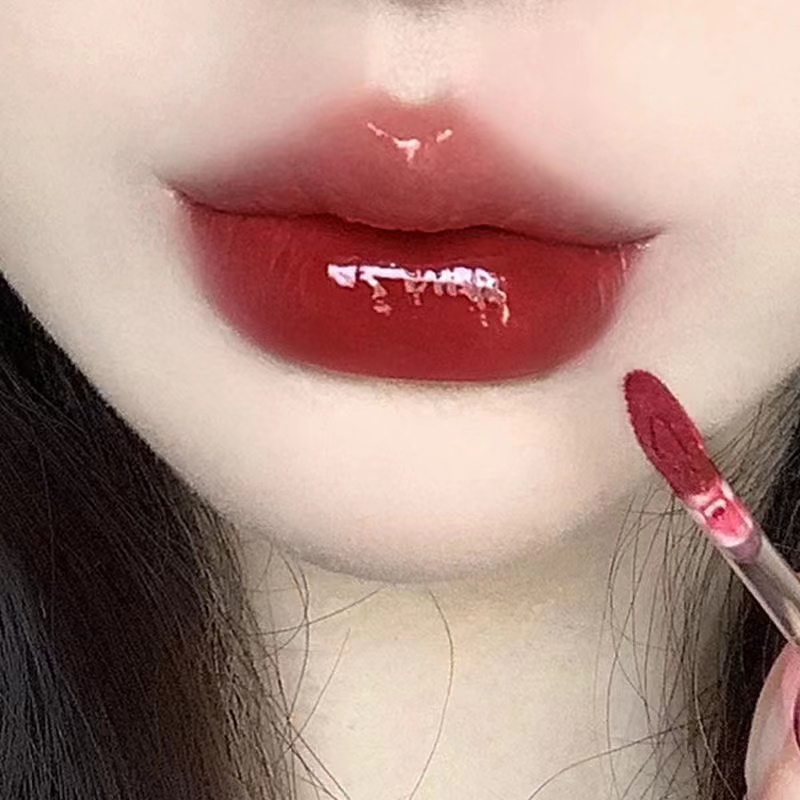 Son Bóng Daimanpu Dưỡng Ẩm Tiện Dụng Chất Lượng Cao Màu Nude Nhạt Mềm Mượt Nuôi Môi Chống Thấm Nước