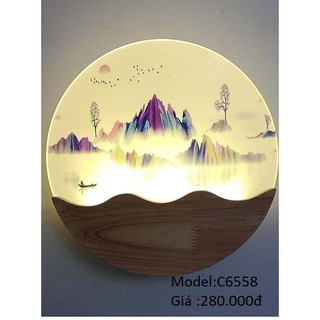 ĐÈN TRANH GẮN TƯỜNG CAO CẤP