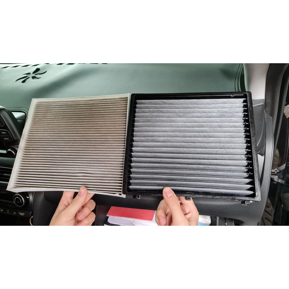 LỌC ĐIỀU HÒA Ô TÔ K&N VF2062 CHO KONA, TUCSON 16+, SELTOS,  ACCENT 18-NAY, BEIJING X7