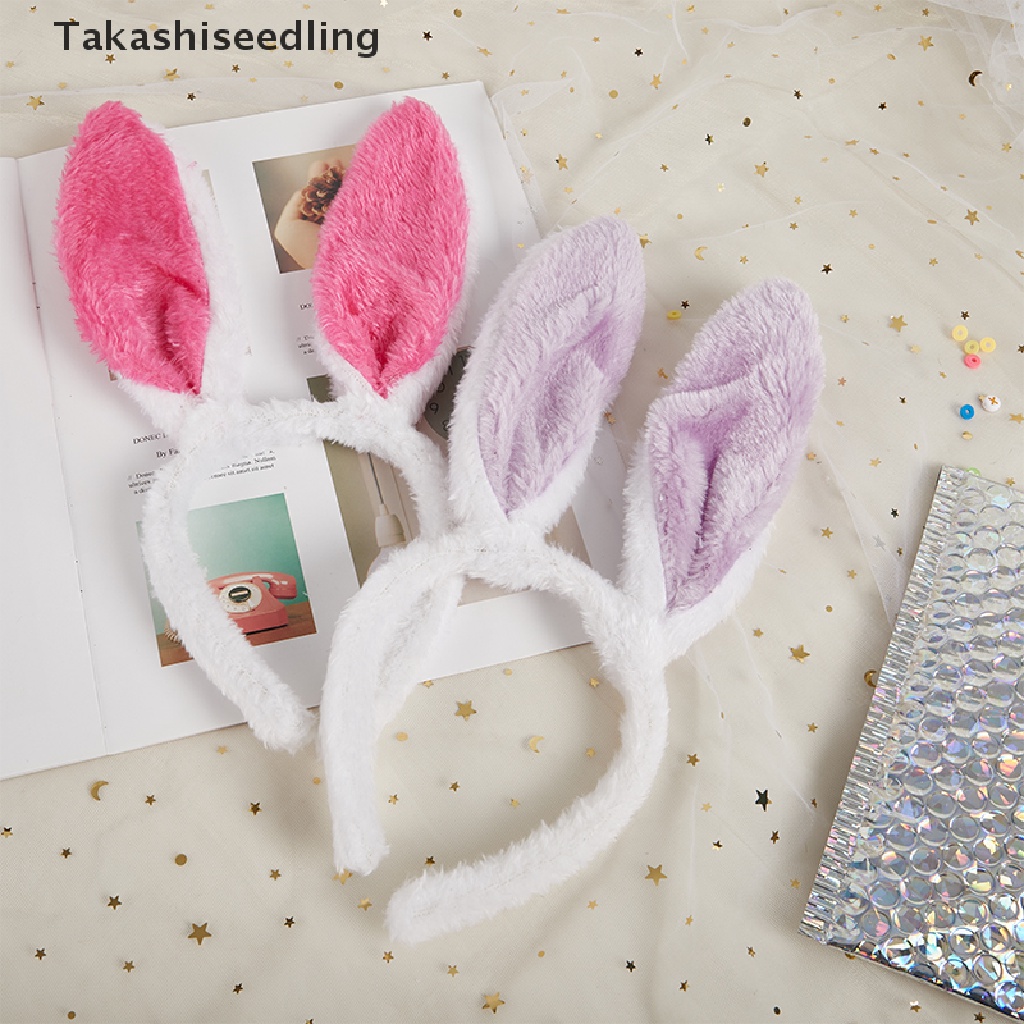 (Takashiseling) Băng Đô Tai Thỏ Phục Sinh Dễ Thương