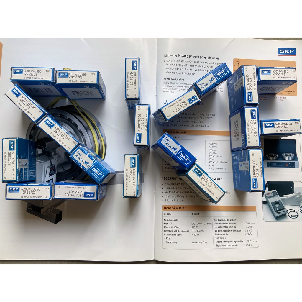 Bạc đạn SKF dành cho mâm xe Yamaha R15 V2, V3